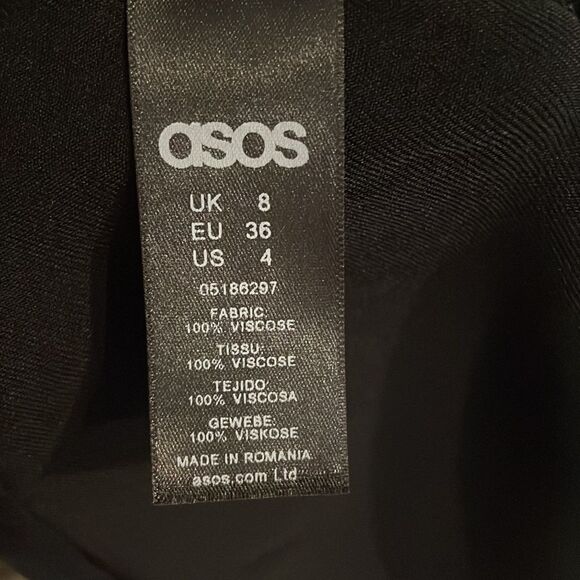 ✨ASOS DESIGN Maternity cold shoulder cami in black, NWT - Picture 11 of 12